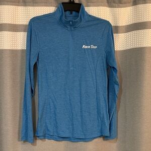 Kwik Trip Blue Quarter-Zip Pullover